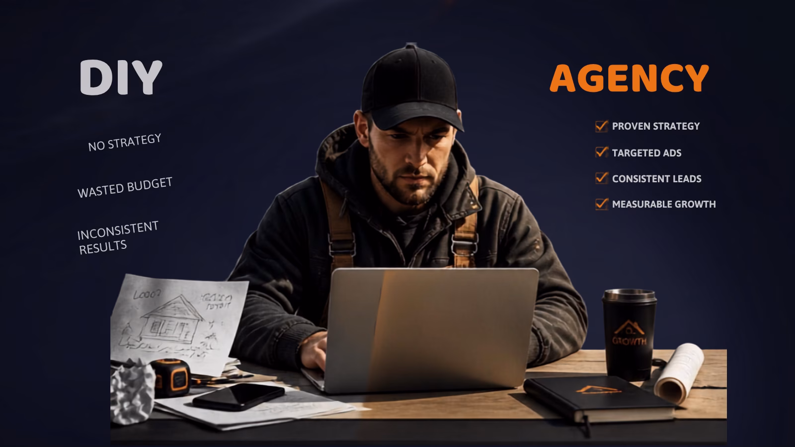 DIY vs Agency Should a Roofing Company Handle